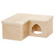 リーフ Tafit ハムスターの木製ハウス 23.5×23.5×9cm 273319 1個（直送品）