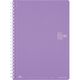 コクヨ ソフトリングノート(ドット入り罫線) (カットオフ)A5 80枚 バイオレット ス-SV338BT-V 1冊