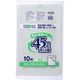 ジャパックス 再生原料入りポリ袋 45L 透明 厚み0.030mm RYC43 1袋(10枚)