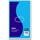 シモジマ LD規格ポリ袋 ポリエチレン袋 No.2509 紐なし ブルー 006616609 1袋(100枚)