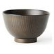 アサヒ興洋 洗浄椀 羽反全木目 こげ茶 1セット(1個×10)