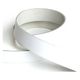 日本紐釦貿易 本革 ヌメ革テープ 25mm巾×2m切売カット col.0 白　MTLS1025-0-2M（直送品）