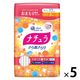 ナチュラ 吸水ケア・おりものシート さら肌さらり吸水パンティライナー  3cc 17CM 190枚:（5パック×38枚入）エリエール 大王製紙