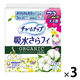 大容量 チャームナップ 吸水さらフィ オーガニックコットン100% 微量用5cc無香料 17.5cm 72枚×3個 ユニ・チャーム