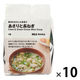 無印良品 素材を生かした味噌汁 あさりと長ねぎ 10袋（40食：4食分×10袋） 良品計画