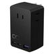 電源タップ USB充電器 USB Type-C USB-A コンセント3個口 CIO Polaris CUBE WALL ブラック