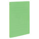 ナカバヤシ フラットファイルJ A4ーS Lグリーン フF-J80 ライトグリーン 1冊