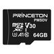 64GB microSDXCカード PMSDV-64G 1個 プリンストン（直送品）
