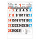 【2024年版カレンダー】 九十九商会 ONE YEAR JUMBO AA-033 1冊