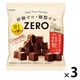 チョコレート菓子 ゼロ　チョコレート　袋　84g 1セット（1個×3）