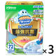 スクラビングバブル トイレ掃除 トイレスタンプ 最強抗菌 エレガンスフラワーの香り 本体 1セット(18回分：1本入×3個) トイレ洗剤 ジョンソン