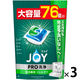 ジョイ JOY ジェルタブPRO 大容量 1箱（76個入×3袋） 食洗機用洗剤 P＆G