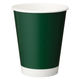 サンナップ 厚紙タフカップ ダークグリーン 280ml 1セット（150個：50個入×3袋）
