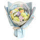九州フラワーサービス アクリルバルーンブーケ BL ●セット:6個入 4538353802706 1セット(6個入)（直送品）