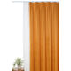 フォレストリンク 防炎遮光1級カーテン 1350×1780mm オレンジ 1セット(2枚入)（直送品）