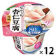 なめらか杏仁豆腐白桃 80kcal 12個 たらみ ゼリー