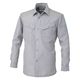 コーコス信岡 6518 涼風シャワー　長袖シャツ LL シルバー  1着（直送品）
