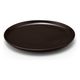 無印良品 日常の器 プレート 大 ダークブラウン 約直径23cm 良品計画