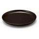 無印良品 日常の器 プレート 中 ダークブラウン 約直径19cm 良品計画