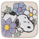 センコー スヌーピー 花いっぱい アクセントマット 約38×38cm ブルー SNB230412 1枚（直送品）