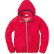 サンエス 男女兼用フード取り外し式スタッフブルゾン JB51610-8レッド-LL 1点（直送品）