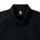 サンエス 長袖ラグランポロシャツ SA10101-9ブラック-S 1点（直送品）