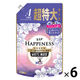 レノアハピネス 夢ふわタッチ ホワイトムスクの香り 詰め替え 超特大 1285mL 1箱（6個入） 柔軟剤 P＆G