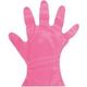 東京硝子器械 TGK カラーマイジャスト手袋 桃 L 200枚入 622-23-75-36 1箱(200枚) 184-0752（直送品）