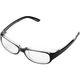 ミドリ安全 リーディンググラス MDー206(M)黒 バイフォーカル +2.0 MD-206M-BK-2.0 1個 321-9408（直送品）