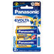 パナソニック 単2形アルカリ電池 2本入 エボルタ 07-3405 1個