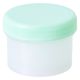軟膏容器 軟膏壺（つぼ ツボ） 丸底 増量タイプ12mL（10g処方時使用サイズ） グリーン（緑） 1袋（25個入） オリジナル