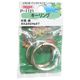 ニッサチェイン ニッケルキーリング 3.0mm×26.0mm シルバー 2個入 P-1121 1セット(80個:2個×40セット)（直送品）