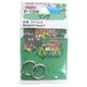 ニッサチェイン ステンレスリング 1.8mm×13mm シルバー 2個入 P-1206 1セット(116個:2個×58セット)（直送品）