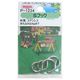 ニッサチェイン ステンSフック 2.3mm×22.6mm シルバー 2個入 P-1234 1セット(116個:2個×58セット)（直送品）