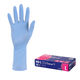 【使いきりニトリル手袋】伊藤忠リーテイルリンク ニトリル使いきり手袋 ロング 超厚手 L 粉なし ブルー 1箱 （50枚入）