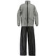 弘進ゴム Bー1200 リュック対応レインスーツ グレー L H1200BBL 1着