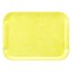 トレー （Ｚー１００）尺２寸長角手付トレー　イエロー [3個入] wis-1-100-4y　若泉漆器（直送品）