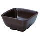 小鉢 いぶし釉　角小鉢　大　ブラウン [5個入] wis-m-32-51　若泉漆器（直送品）