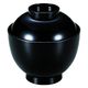 玉子椀 ３．２寸玉子椀　黒 [3個入] wis-w-17-67　若泉漆器（直送品）