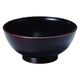 丼 ラーメン丼　溜根来内黒 [2個入] wis-w-17-84　若泉漆器（直送品）