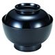 煮物椀 雑煮椀　黒　本漆塗（輪島塗） [1個入] wis-w-20-29　若泉漆器（直送品）
