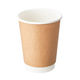 ケーピープラテック 紙コップ KMR-360 ナチュラル 500枚(25枚×20) 54734 1セット(500枚(25枚×20)入)（直送品）