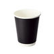 ケーピープラテック 紙コップ KMR-240 ブラック 54719 1セット(1袋(25枚)×20)