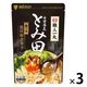 ミツカン 中華蕎麦とみ田監修 濃厚豚骨魚介鍋つゆ 3個