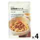 無印良品 麺にかける 白胡麻担々ソース 140g（1人前） 1セット（4袋） 良品計画