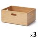 無印良品 重なる竹材長方形ボックス 中 約幅37×奥行26×高さ16.5cm 1セット（3個） 良品計画