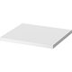オカムラ ジャスタス収納・ラック オプション天板 幅450×奥行400mm ホワイト 1枚  オリジナル