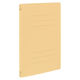 ナカバヤシ フラットファイルJ A4-S フF-J80 イエロー 1冊