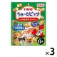 いなば ちゅーるビッツ 乳酸菌3000億個 とりささみ ビーフ入り 国産（12g×6袋）3袋 ちゅ～る ドッグフード 犬用 おやつ