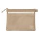 kleid メッシュポーチ A5サイズ対応 ベージュ 8471-03 1個
